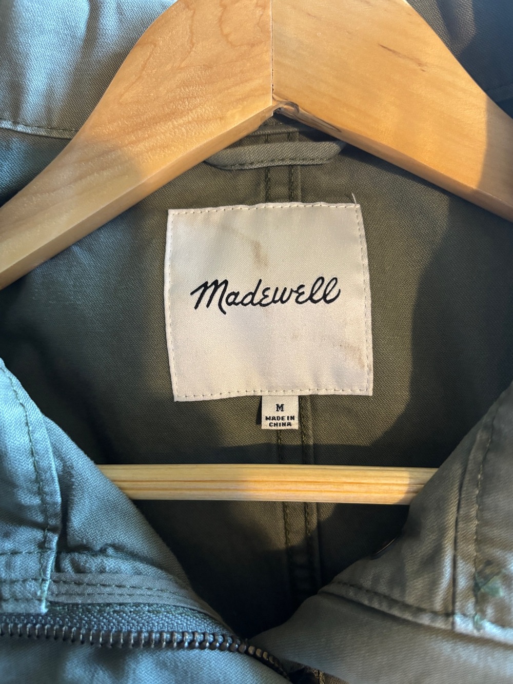 Madewell Olive Utility Field Jacket - Picture 3 of 4